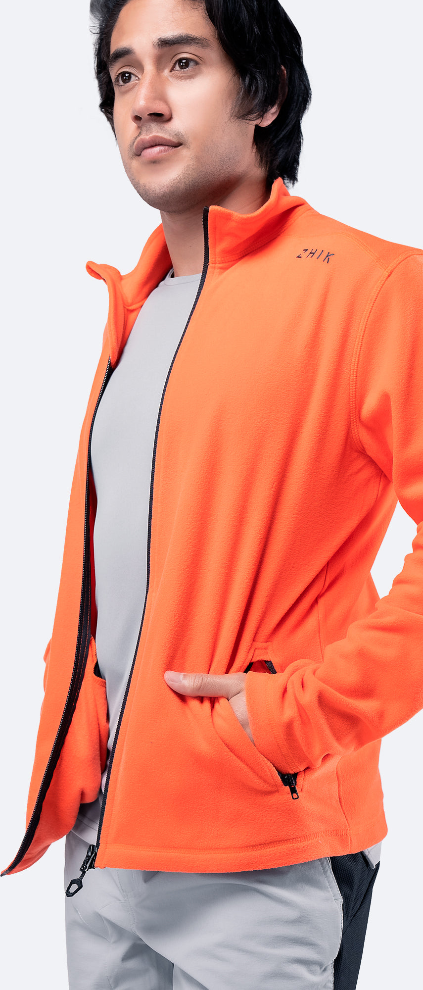 Zhik Mens Full Zip Fleece Jacket