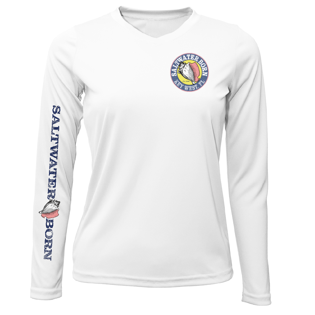 Key West Island Time Women's Long Sleeve UPF 50+ Dry-Fit Shirt