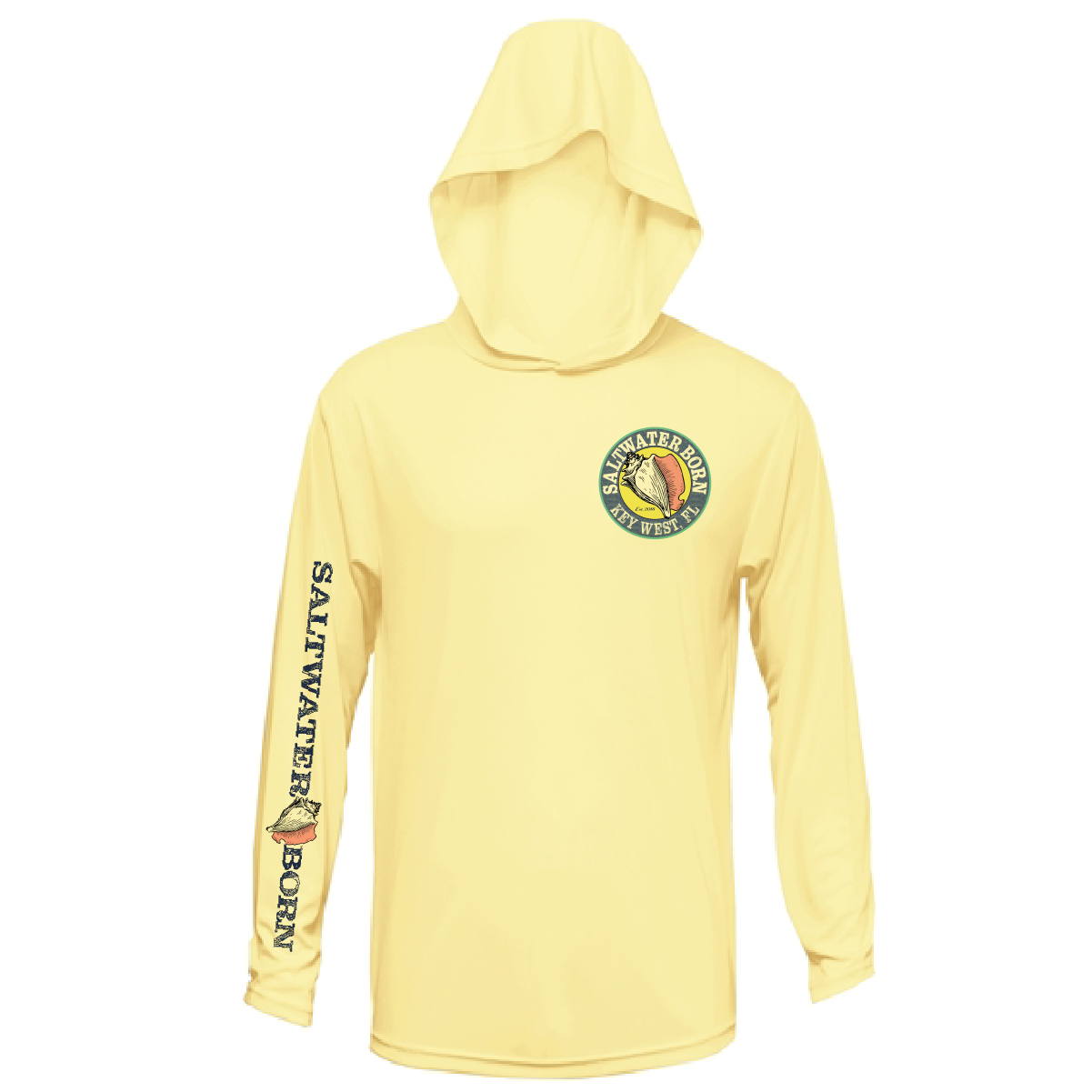 Key West, FL Kraken Long Sleeve UPF 50+ Dry-Fit Hoodie