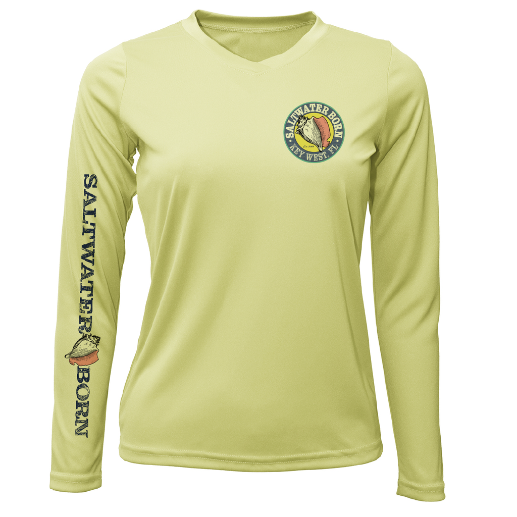 Key West "Surrender The Booty" Women's Long Sleeve UPF 50+ Dry-Fit Shirt