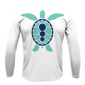 Key West, FL Turtle Men's Long Sleeve UPF 50+ Dry-Fit Shirt