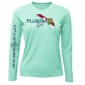 Lat/Long Stuart Florida Girl Long Sleeve UPF 50+ Dry-Fit Shirt