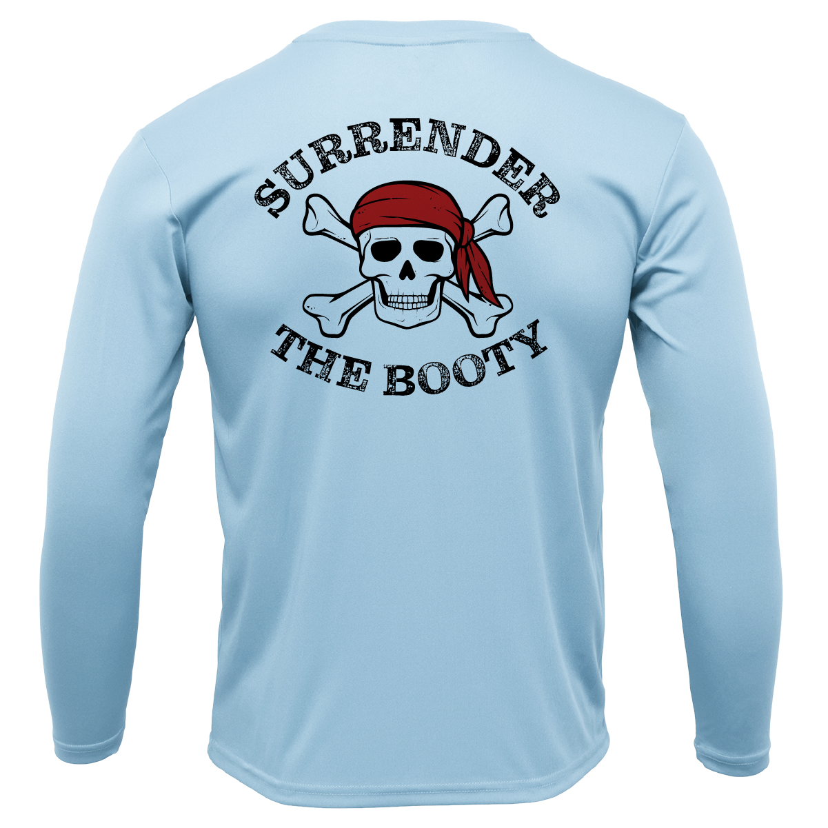 Florida Freshwater Born "Surrender The Booty" Girl's Long Sleeve UPF 50+ Dry-Fit Shirt
