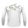 Key West, FL Permit Long Sleeve UPF 50+ Dry-Fit Shirt