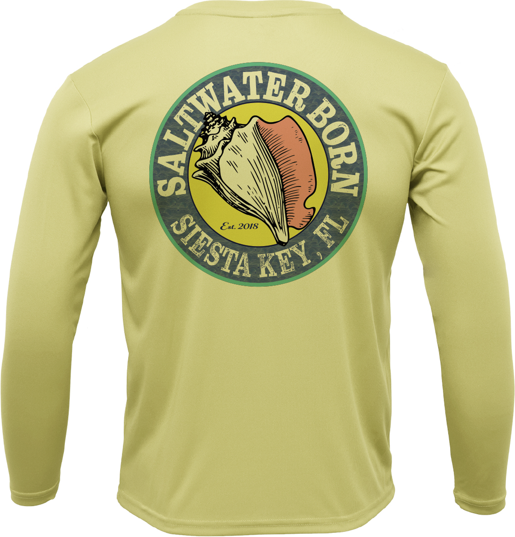 SK Marlin on Chest Long Sleeve UPF 50+ Dry-Fit Shirt