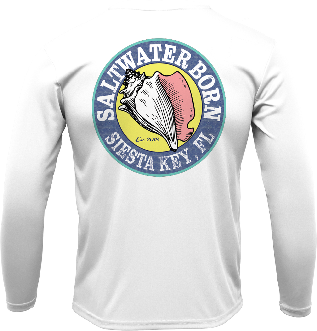 SK Trout on Chest Long Sleeve UPF 50+ Dry-Fit Shirt