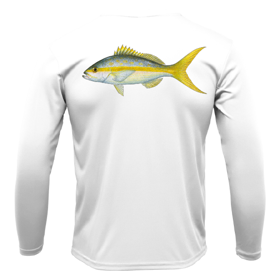 Siesta Key Yellowtail Long Sleeve UPF 50+ Dry-Fit Shirt
