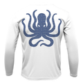 Freshwater Born "Live Love Lake" Kraken Men's Long Sleeve UPF 50+ Dry-Fit Shirt