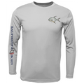 Permit on Chest Long Sleeve UPF 50+ Dry-Fit Shirt
