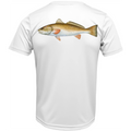 USA Redfish Short Sleeve UPF 50+ Dry-Fit Shirt