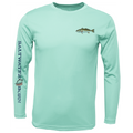Redfish on Chest Long Sleeve UPF 50+ Dry-Fit Shirt