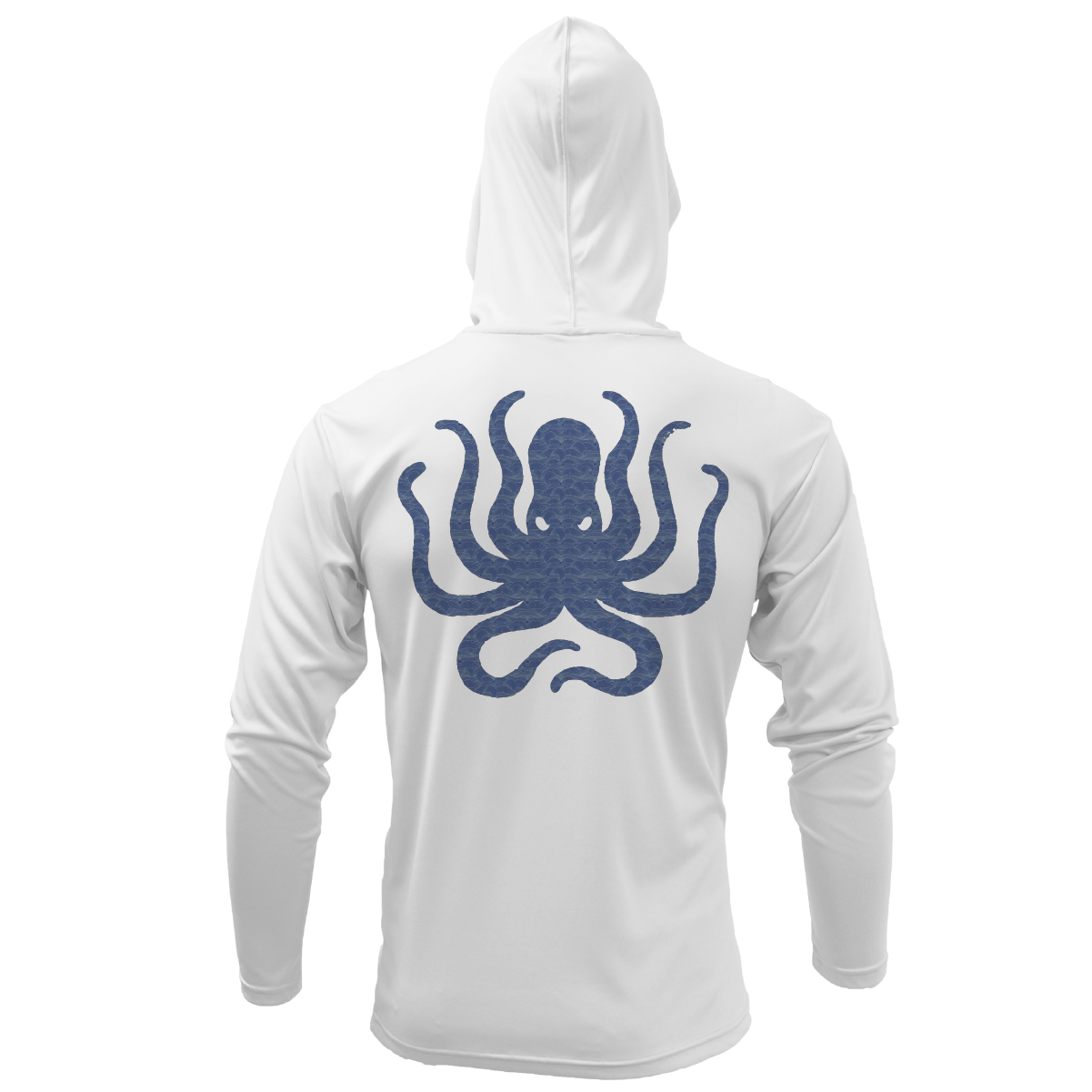 Texas Freshwater Born Kraken Men's Long Sleeve UPF 50+ Dry-Fit Hoodie