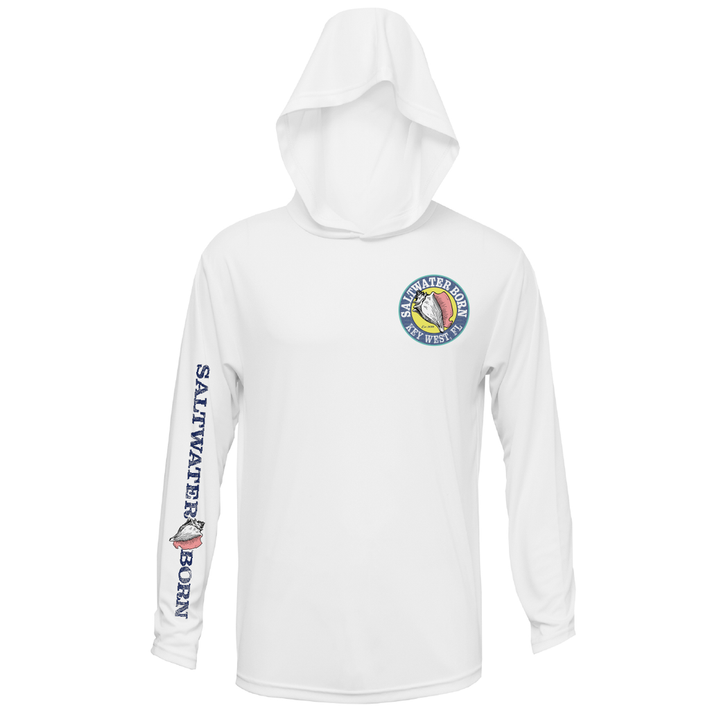 Key West, FL Stone Crab Long Sleeve UPF 50+ Dry-Fit Hoodie