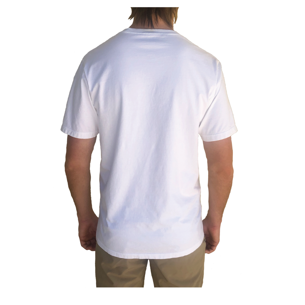 Key West, Florida Circle Logo Saltwater Born Tee
