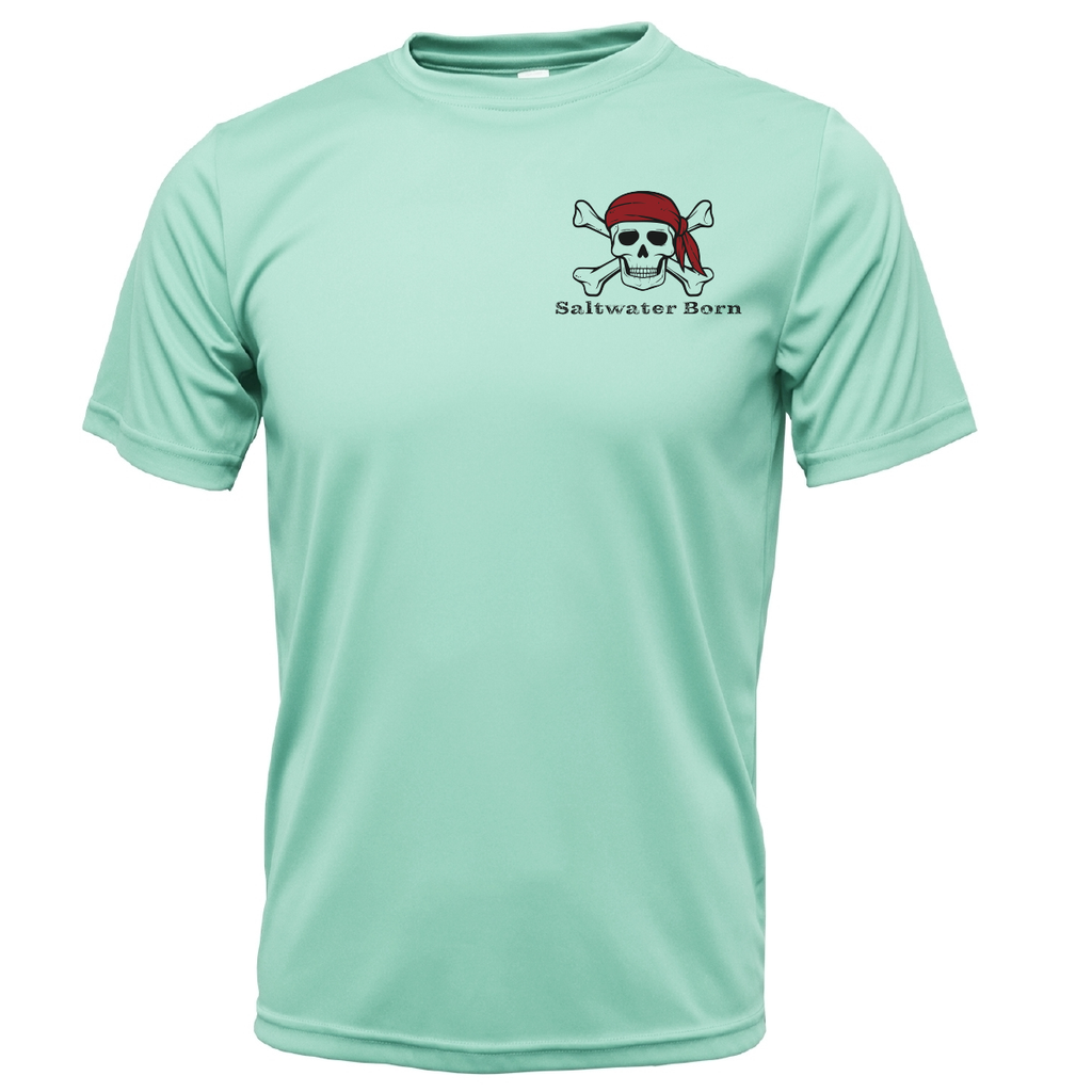Saltwater Born Blackbeard Men's Short Sleeve UPF 50+ Dry-Fit Shirt