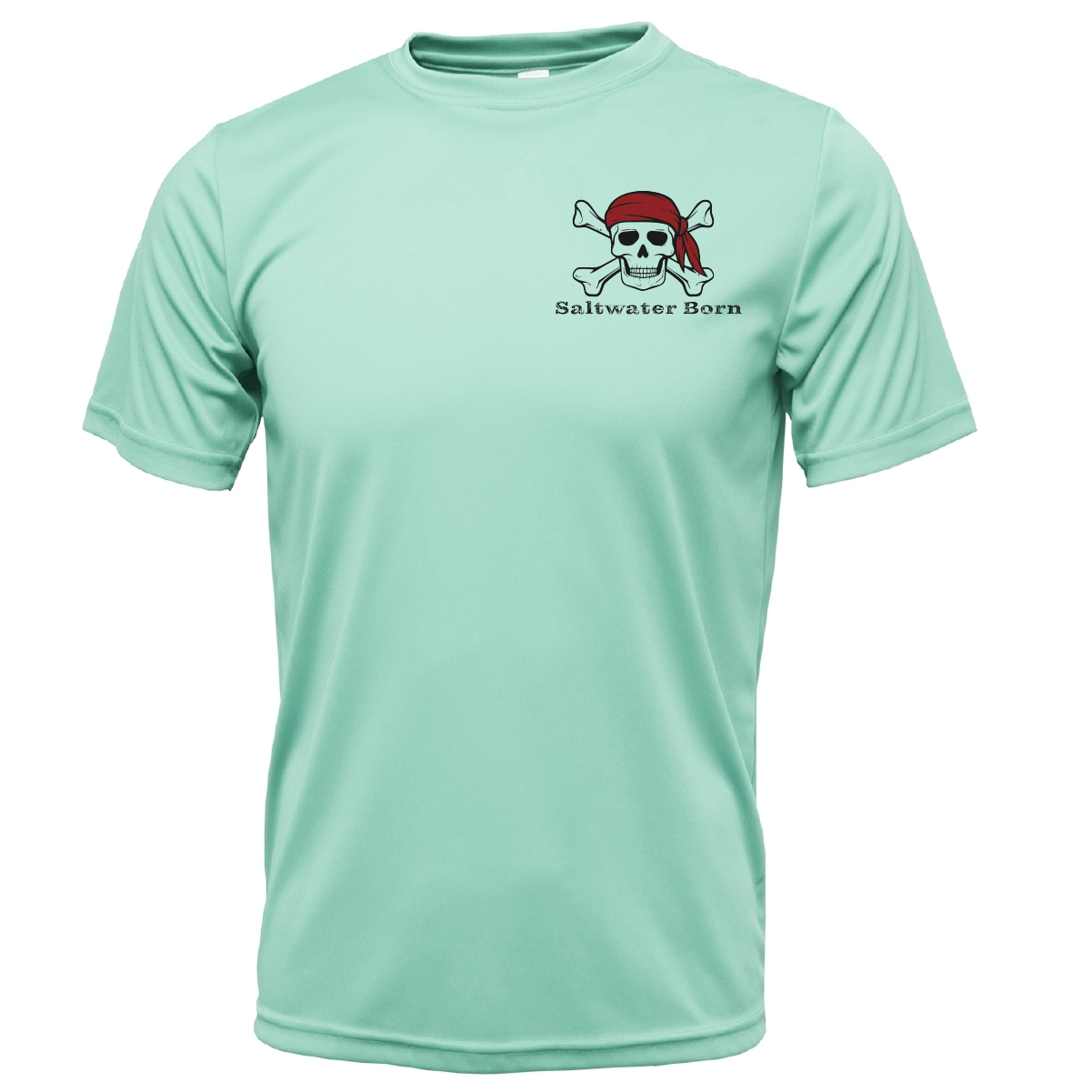 Saltwater Born Blackbeard Men's Short Sleeve UPF 50+ Dry-Fit Shirt