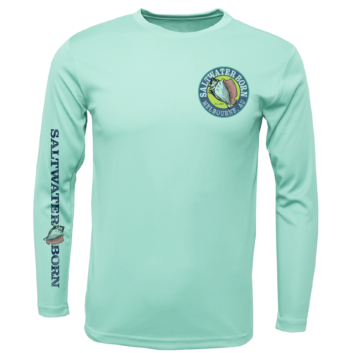 Melbourne, Australia Kraken Long Sleeve UPF 50+ Dry-Fit Shirt