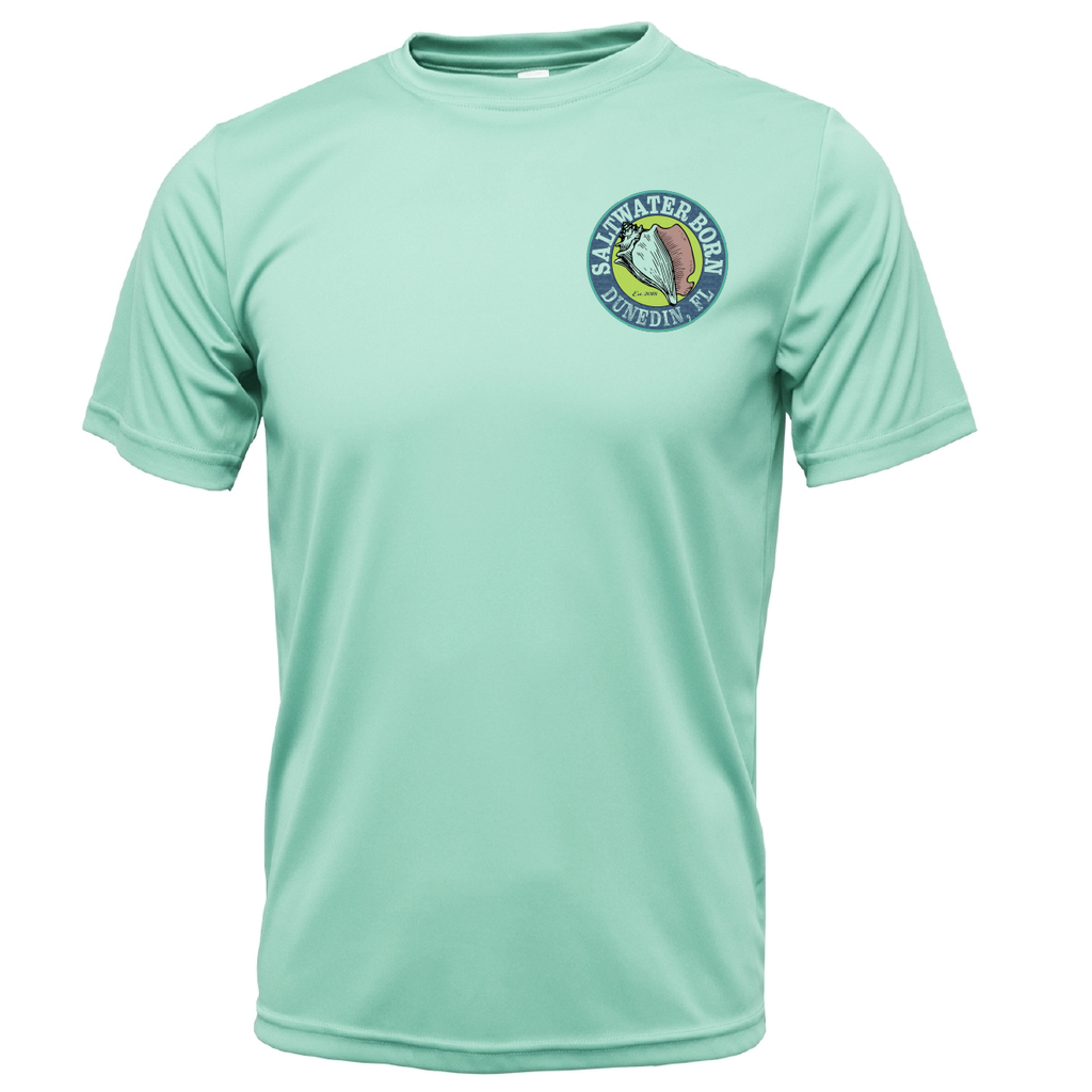 Dunedin, FL "All For Rum and Rum For All" Men's Short Sleeve UPF 50+ Dry-Fit Shirt