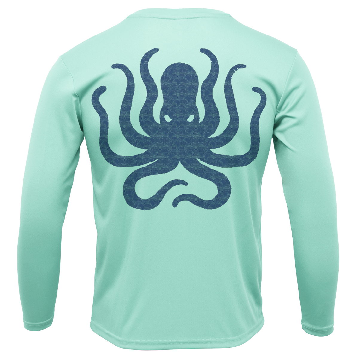 Catalina Island, CA Kraken Men's Long Sleeve UPF 50+ Dry-Fit Shirt