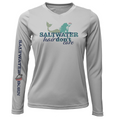 Tarpon Springs, FL "Saltwater Hair Don't Care" Long Sleeve UPF 50+ Dry-Fit Shirt