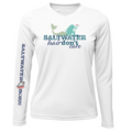 Siesta Key "Saltwater Hair...Don't Care" Long Sleeve UPF 50+ Dry-Fit Shirt