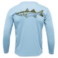 Siesta Key, FL Snook Men's Long Sleeve UPF 50+ Dry-Fit Shirt