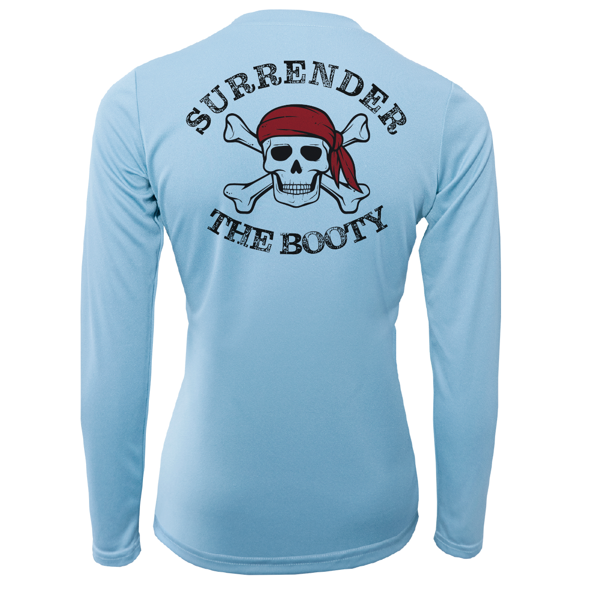 Siesta Key "Surrender The Booty" Women's Long Sleeve UPF 50+ Dry-Fit Shirt