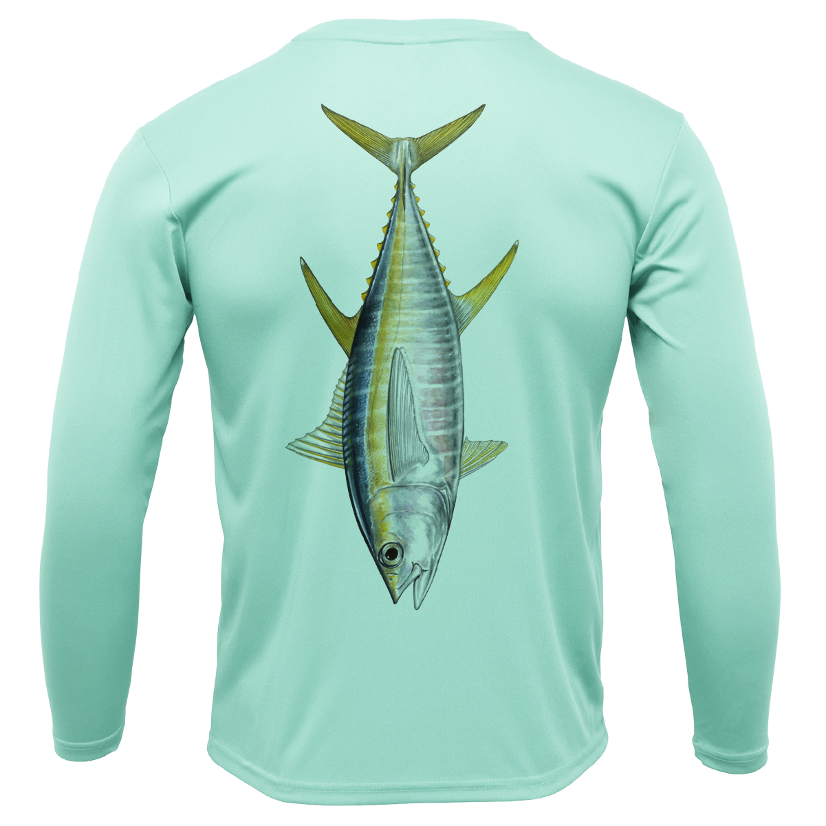 Siesta Key, FL Tuna Long Sleeve UPF 50+ Dry-Fit Shirt