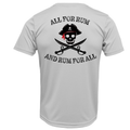 Dunedin, FL "All For Rum and Rum For All" Men's Short Sleeve UPF 50+ Dry-Fit Shirt