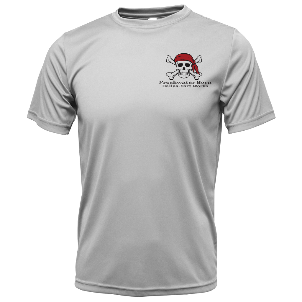 DFW, TX Freshwater Born "Surrender The Booty" Men's Short Sleeve UPF 50+ Dry-Fit Shirt