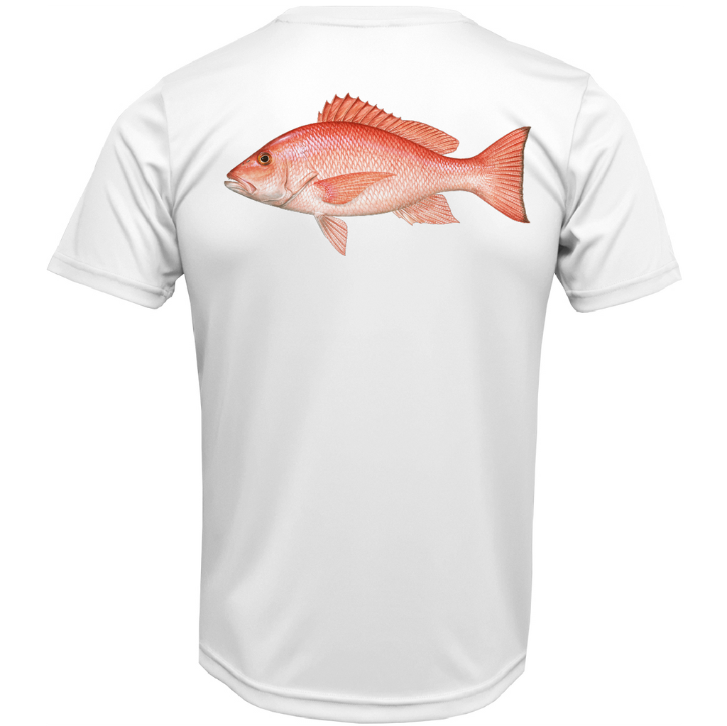 USA Snapper Short Sleeve UPF 50+ Dry-Fit Shirt