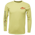SK Snapper on Chest Long Sleeve UPF 50+ Dry-Fit Shirt