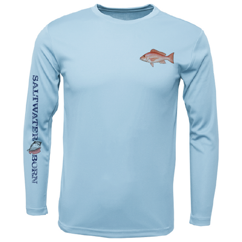 Clean Snapper Long Sleeve UPF 50+ Dry-Fit Shirt