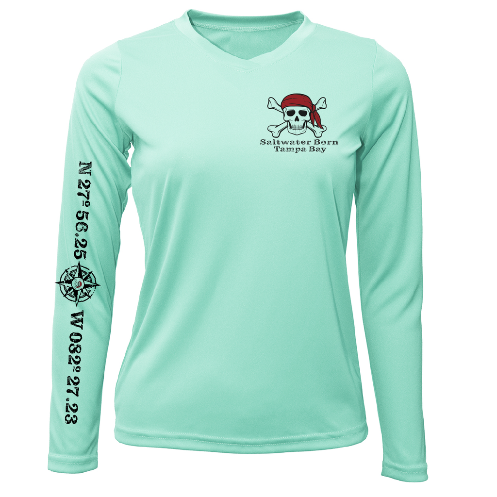 Tampa Bay Blackbeard Women's Long Sleeve UPF 50+ Dry-Fit Shirt