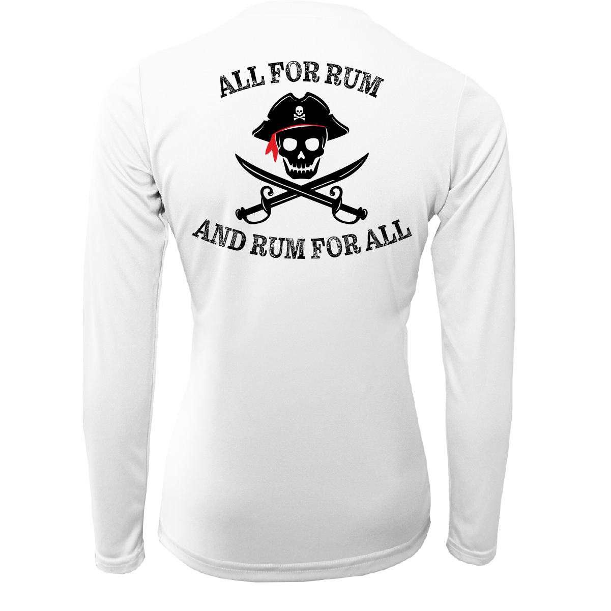 Tampa Bay "All for Rum and Rum For All" Women's Long Sleeve UPF 50+ Dry-Fit Shirt