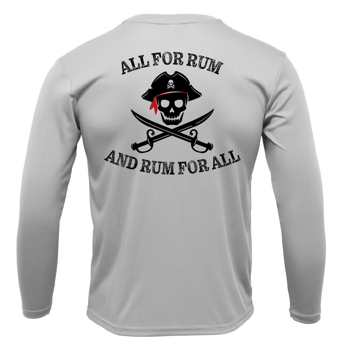 Florida Freshwater Born "All For Rum and Rum For All" Boy's Long Sleeve UPF 50+ Dry-Fit Shirt