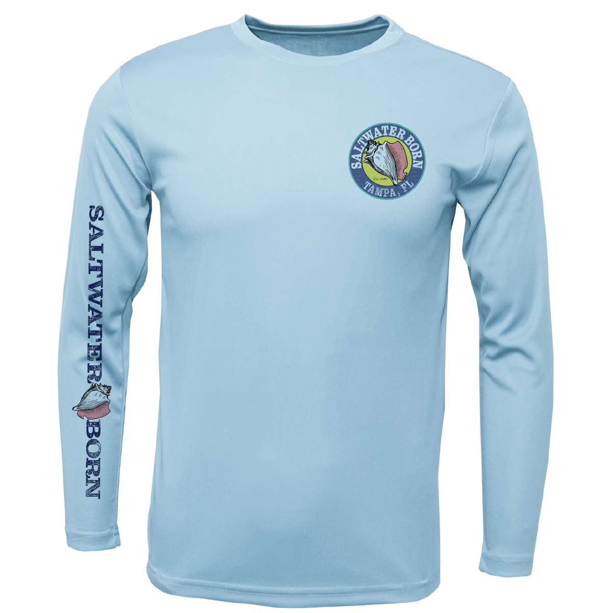 Tampa, FL Redfish Long Sleeve UPF 50+ Dry-Fit Shirt