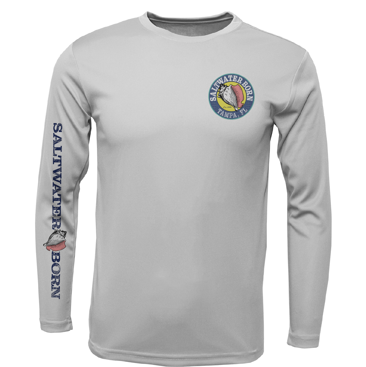 Tampa, FL Redfish Long Sleeve UPF 50+ Dry-Fit Shirt