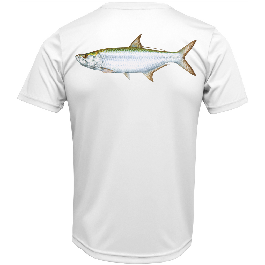 USA Tarpon Short Sleeve UPF 50+ Dry-Fit Shirt