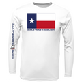 Corpus Christi, TX Flag Long Sleeve UPF 50+ Dry-Fit Shirt
