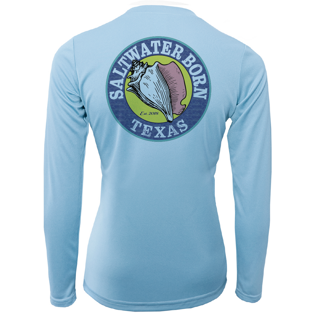 Texas Flag Long Sleeve UPF 50+ Dry-Fit Shirt