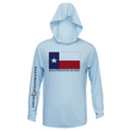 Texas Flag Boys Long Sleeve UPF 50+ Dry-Fit Hoody