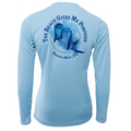 Siesta Key "The Beach Gives me Porpoise" Women's Long Sleeve UPF 50+ Dry-Fit Shirt