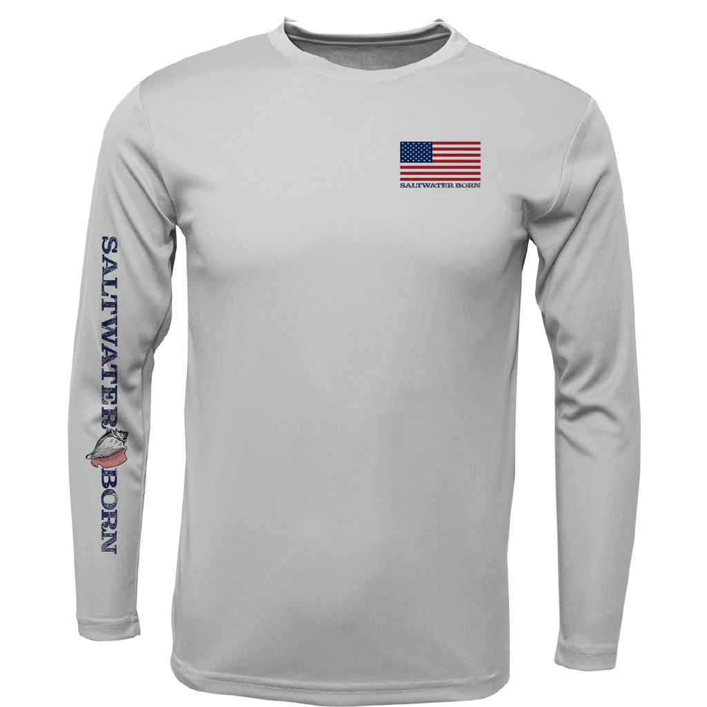 USA Snook Long Sleeve UPF 50+ Dry-Fit Shirt