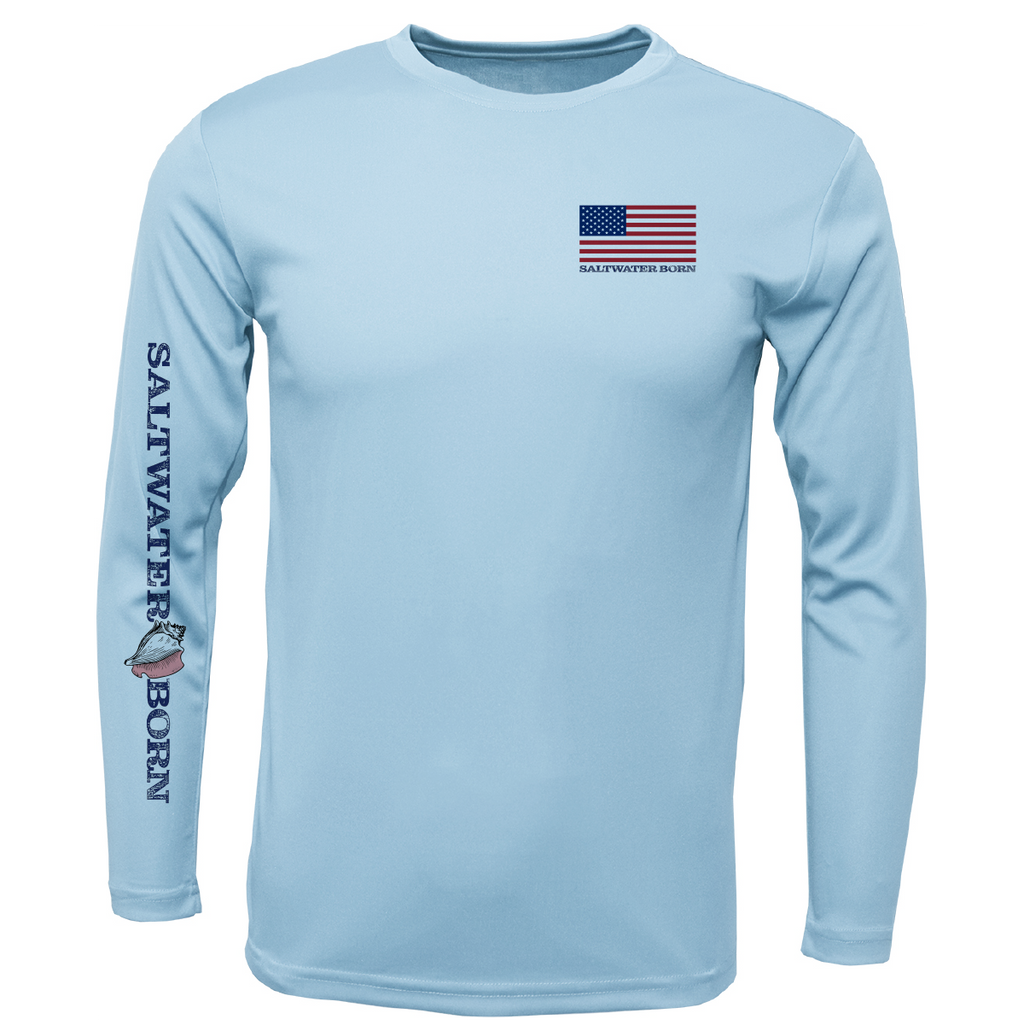 USA Snook Long Sleeve UPF 50+ Dry-Fit Shirt