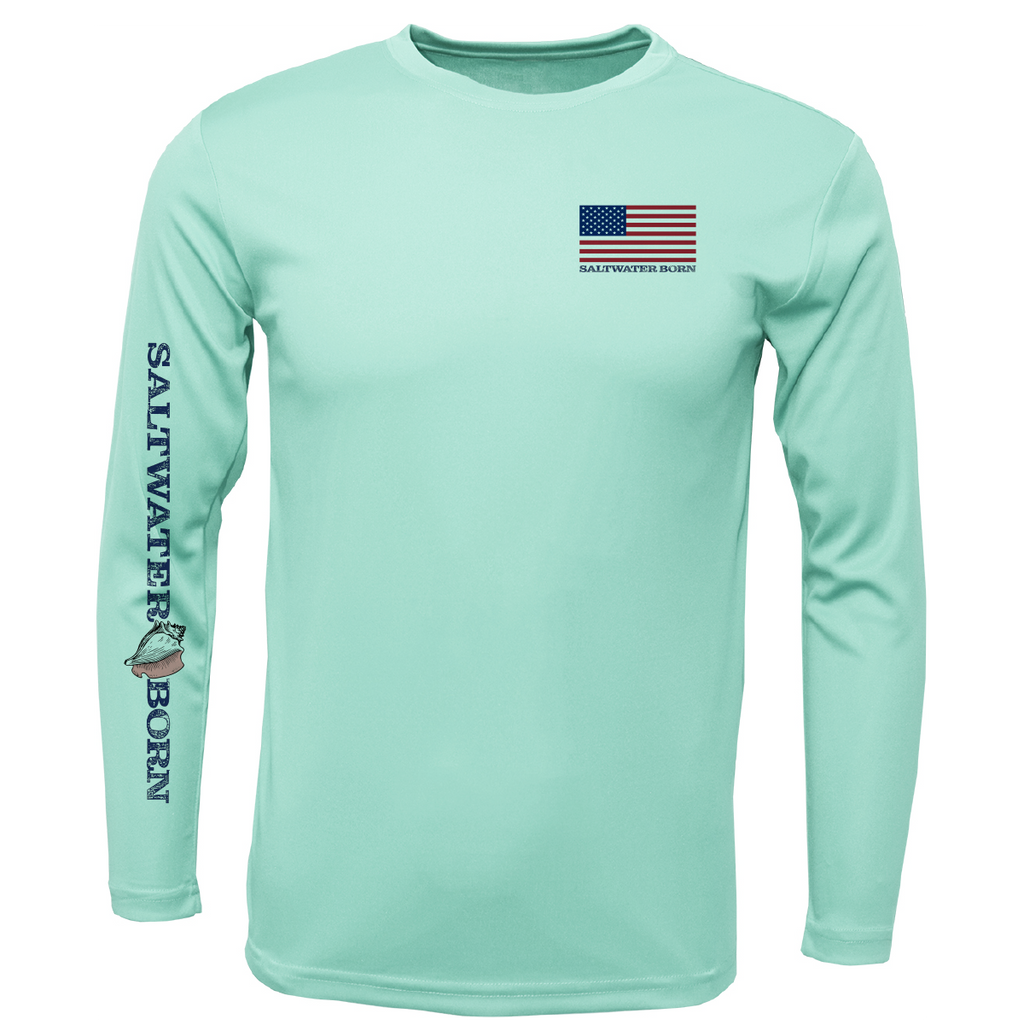 USA Snook Long Sleeve UPF 50+ Dry-Fit Shirt