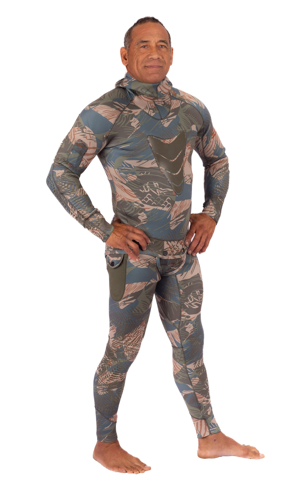 Men’s Hawaiian Brushstroke Spearfishing 1.5mm Wetsuit