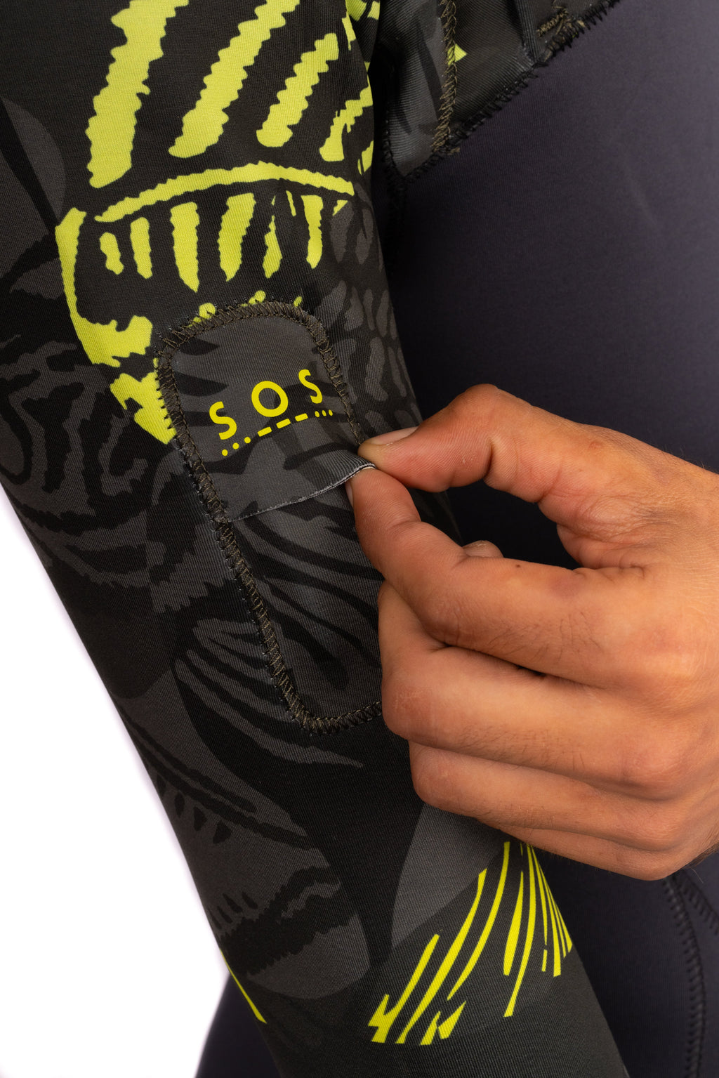 Men's Lime Fishbone Long Sleeve Spring Suit