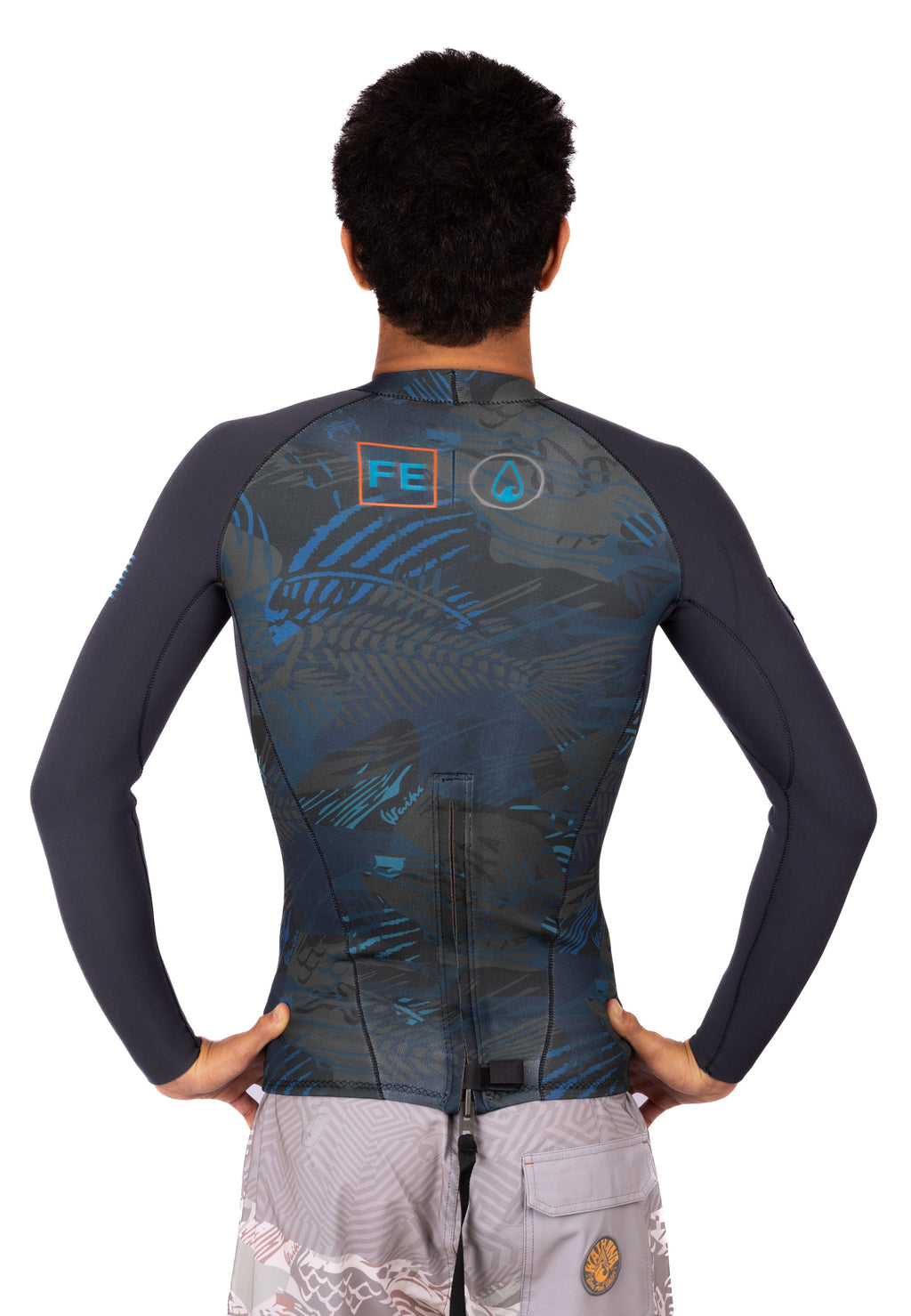 Men's Field Ethos Rear-zip Surf Top