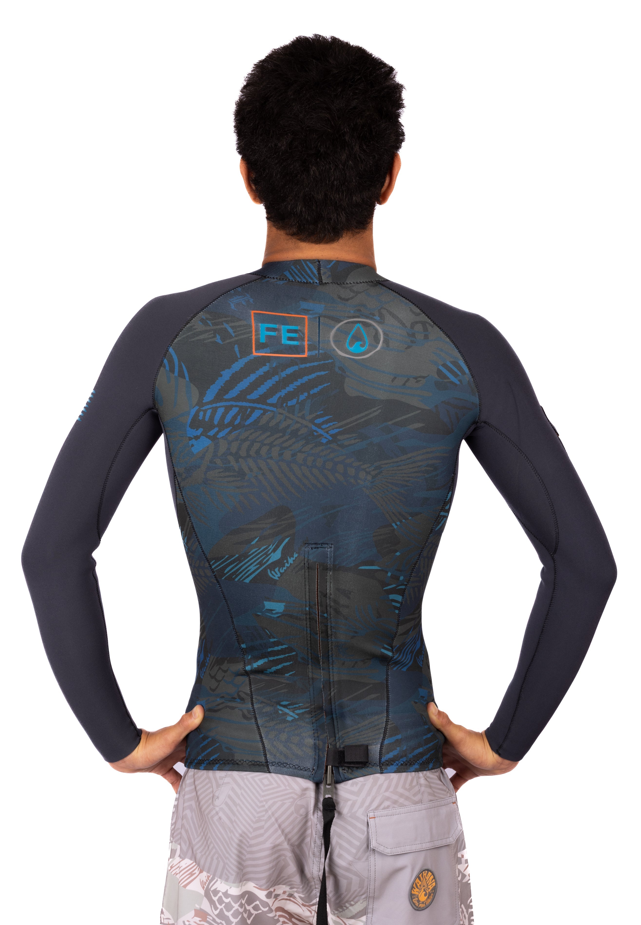 Men's Field Ethos Rear-zip Surf Top